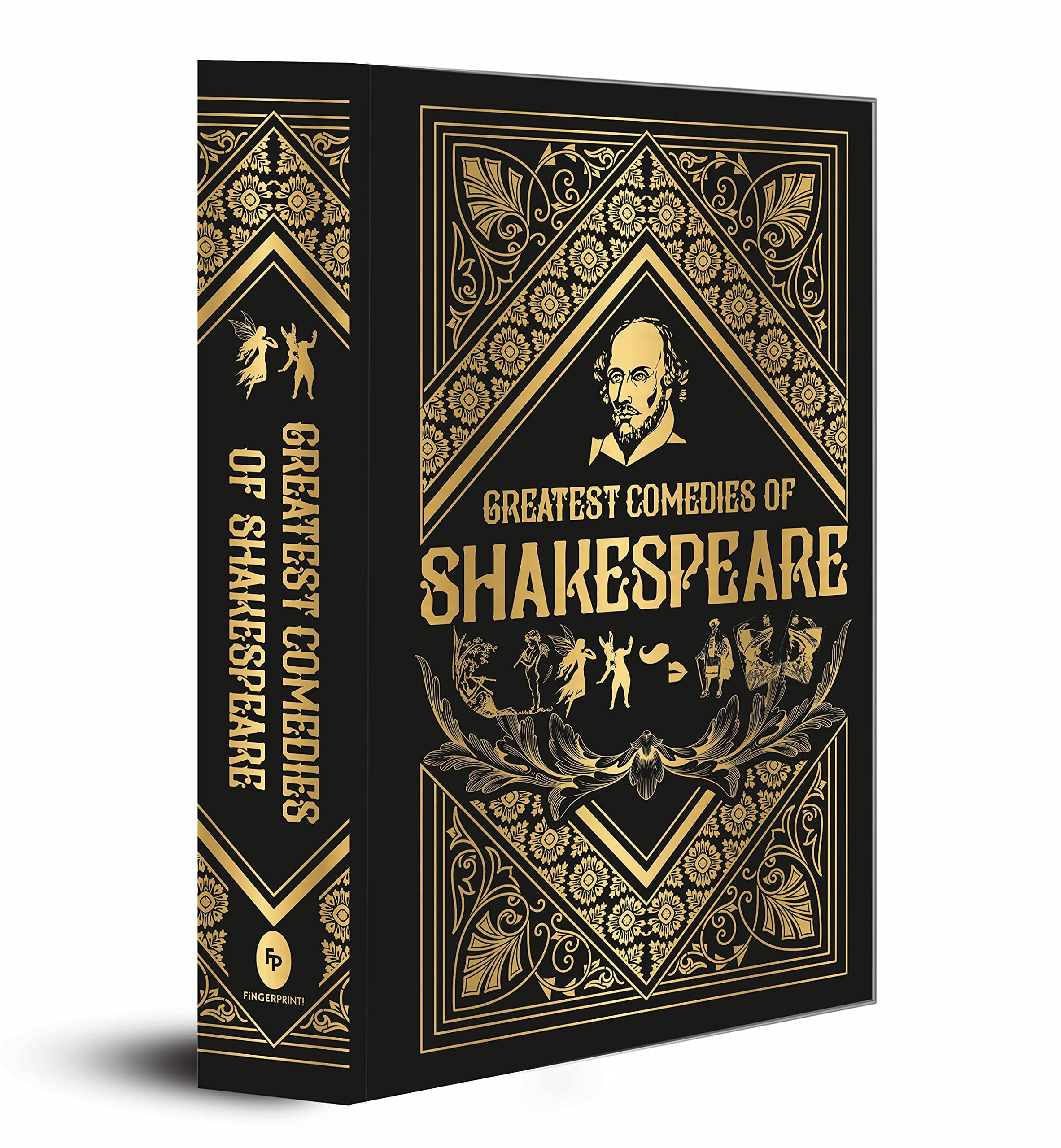 Greatest Comedies of Shakespeare (Deluxe Hardbound Edition